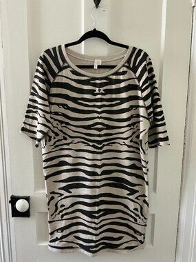 Animal print tunic